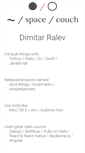 Mobile Screenshot of dimitarralev.net